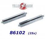 86102 Tillig TT, Rail Joiners (25 pcs.)