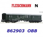 862903 Fleischmann N Zavazadlový vůz řady D4üh,  OBB