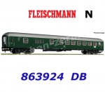 863924 Fleischmann N 2nd class  coach with baggage comp. type BD4üm of the DB