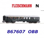 867607 Fleischmann N 1st/2nd class fast train coach, type AB4ipüh, of the OBB