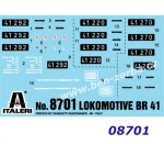 08701 Italeri Lokomotiva BR41  - Stavebnice H0 1:87