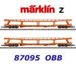 87095 Märklin Z Automobile Transport Car Set of the OBB