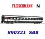 890321 Fleischmann N Osobní rychlíkový vůz 1. třídy řady EW IV, SBB
