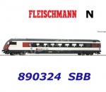 890324 Fleischmann N Řídící vůz 2. třídy řady EW IV, SBB