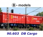 90.603 B-models Dvojitý kontejnerový vůz Innofreight Scrap Tainer 