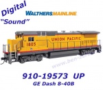 910-19573 WalthersMainline Diesel locomotive GE Dash 8-40B Union Pacific #1805 - Sound