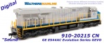 910-20215 WalthersMainline Dieselová lokomotiva GE ES44AC CN #3977 - Zvuk