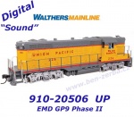 910-20506 WalthersMainline Diesel locomotive EMD GP9 phase II,  Union Pacific #226 - Sound