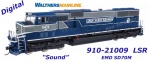 910-21009 WalthersMainline Dieselová lokomotiva EMD SD70M Lake State Railway #6431 - Zvuk