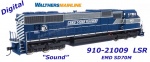 910-21009 WalthersMainline Dieselová lokomotiva EMD SD70M Lake State Railway #6431 - Zvuk