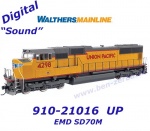 910-21016 WalthersMainline Diesel locomotive EMD SD70M Union Pacific #4298 - Sound