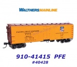 910-41415 WalthersMainline Chladírenský vůz 40ft - Pacific Fruit Express #40428