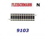 9103 Fleischmann N Straight track 55,5mm