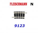 9123 Fleischmann N Curved track R1:192mm, 7,5°