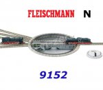 9152 Fleischmann Profi turntable, electrically driven, 183 mm, N