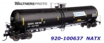 920-100637 WalthersProto 4-axle 30,145-gallon Tank Car of RPMG NATX #302102