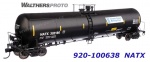 920-100638 WalthersProto 4-axle 30,145-gallon Tank Car of RPMG NATX #302180