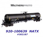 920-100639 WalthersProto 4-axle 30,145-gallon Tank Car of RPMG NATX #302187