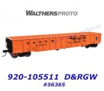 920-105511 WalthersProto Otevřený nákladní vůz Thrall 53' - Denver & Rio Grande Western #56365