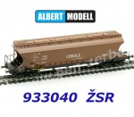 933040 Albert Modell Výsypný vůz řady Uagps, hnědý, ZSR