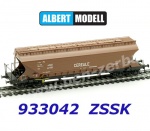 933042 Albert Modell Hopper Car Type Uagps, Brown of the ZSSK