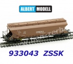 933043 Albert Modell Výsypný vůz řady Uagps, hnědý, ZSSK