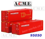 95050 A.C.M.E. ACME Set of 3 30 ft Containers of the Den Hartogh