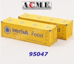 95051 A.C.M.E. ACME Set 2 kontejnerů -  30ti stopý "InterBulk Food"