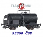 95360 Tillig TT Cisternový vůz řady R "Chemické závody Záluži“, ČSD