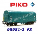 95981-2 Piko Nákladní vůz se shrnovací plachtou řady Shimmns, Trenitalia, FS