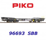 96693 Piko Těžký plošinový vůz pro transport tanků řady Slmmnps, SBB