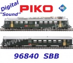 96840 Piko Elektrická dvoudílná jednotka RBe 4/4, SBB - Zvuk