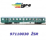 97110030 Igra Passenger coach Byz-k of the ZSR