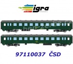 97110037 Igra Passenger Car Bai 8 doors., CSD (Plzen), Epoch IV