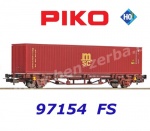 97154 Piko Kontejnerový vůz řady  Lgs579  s kontejnerem "MSC", FS