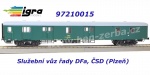 97210015 Igra Caboose type DFa of the CSD (Plzen)