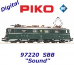 97220 Piko Elektrická lokomotiva řady  Ae 6/6 Uri,  SBB - Zvuk