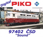97402 Piko Elektrická lokomotiva řady S499.02 'Plecháč', ČSD - Zvuk