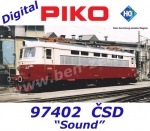 97402 Piko Elektrická lokomotiva řady S499.02 'Plecháč', ČSD - Zvuk