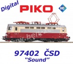 97402 Piko Elektrická lokomotiva řady S499.02 'Plecháč', ČSD - Zvuk