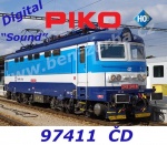 97411 Piko Elektrická lokomotiva řady 242 'Plecháč', ČD, zvuk