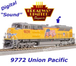 9772 Broadway Limited Dieselová lokomotiva EMD SD70ACe, UP, Building America - Zvuk, kouř