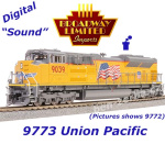 9773 Broadway Limited Dieselová lokomotiva EMD SD70ACe, UP, Building America - Zvuk, kouř