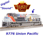 9776 Broadway Limited lokomotiva EMD SD70ACe, UP, "Powered By Our People" - Zvuk, kouř