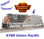 9780 Broadway Limited Dieselová lokomotiva EMD SD70ACe, UP, WP Heritage - Zvuk, kouř