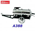 A388 Wilesco Tank Trailer in Nickel / Black