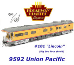 9592 Broadway Limited Osobní vůz Business Car #101 "Lincoln", Big Boy Tour of the Union Pacific