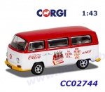 CC02744 Corgi Volkswagen T2 Caravan  Coca Cola Zing