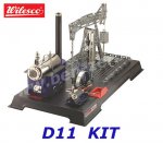D11 Wilesco Steam Engine Kit with Errector Set