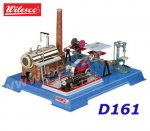 D161 00161 Wilesco Továrna s parním strojem a vybavením